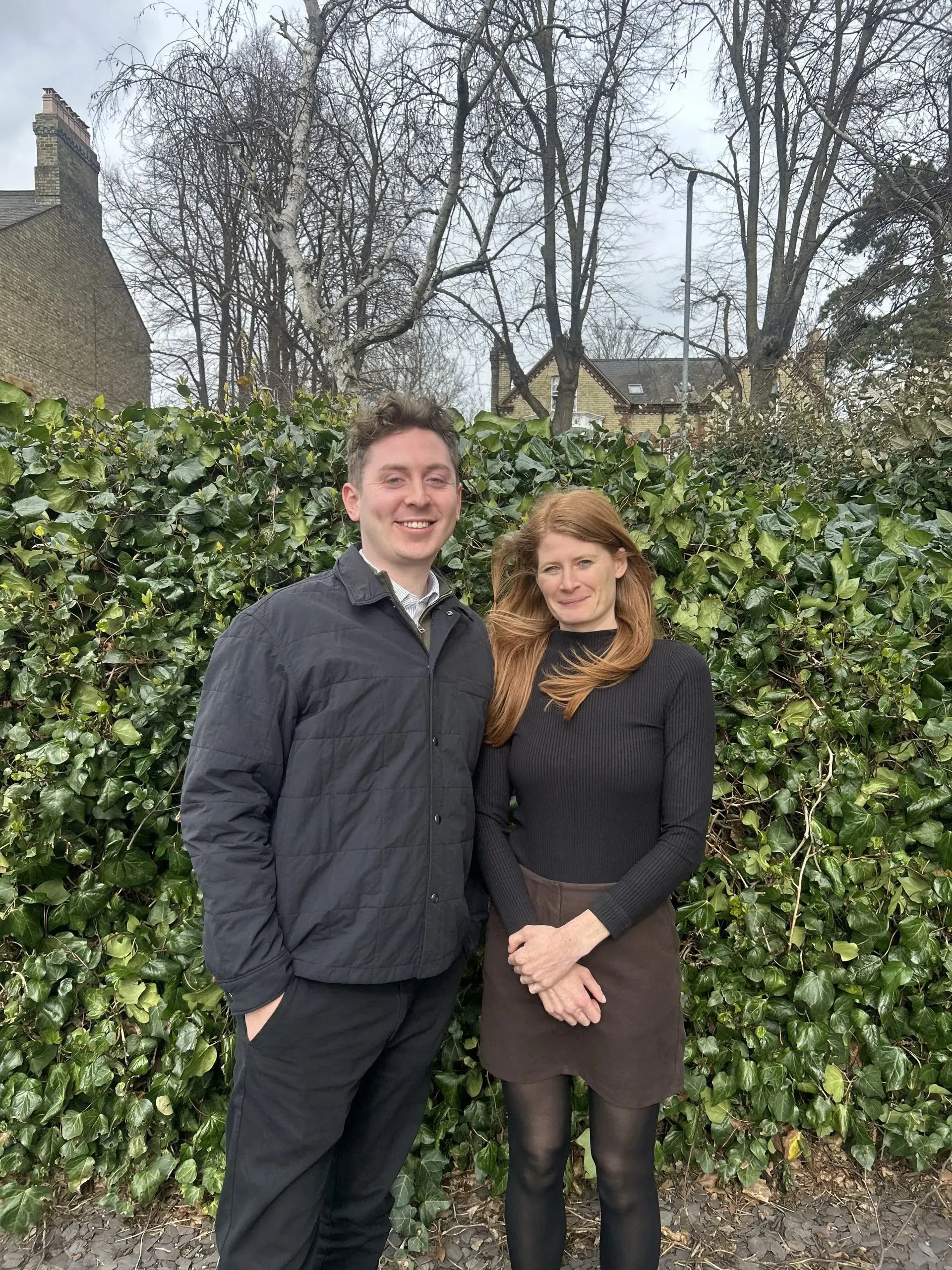 Rosanna Metcalfe and Luke Willis