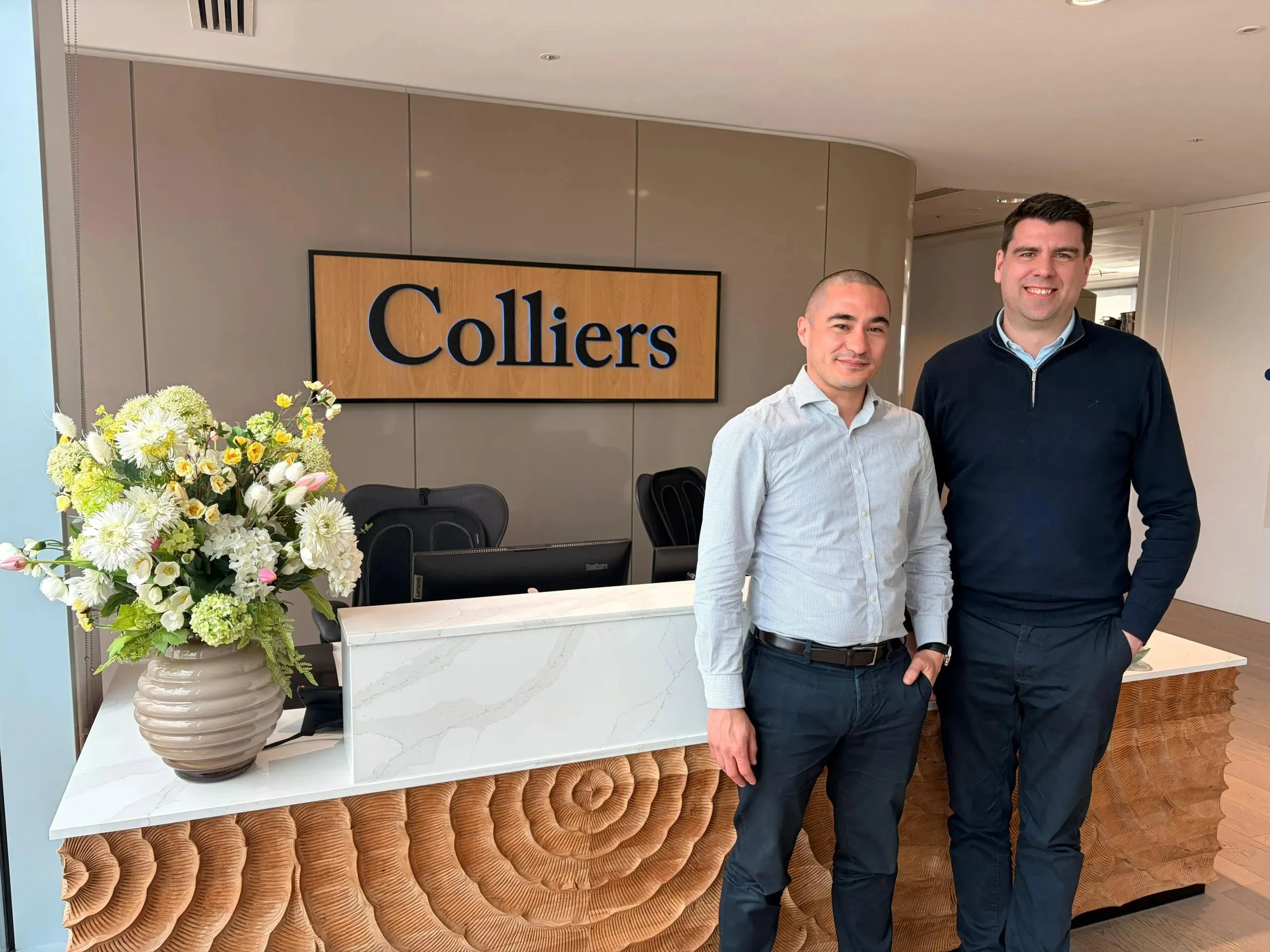 Left to right: Kenji Harty and Ben Hulland