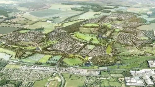 The scheme spans across 1,630 acres in East Hertfordshire