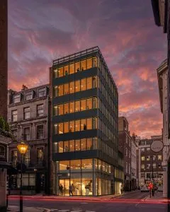 CGI of the plans for 41Albemarle Street in Mayfair